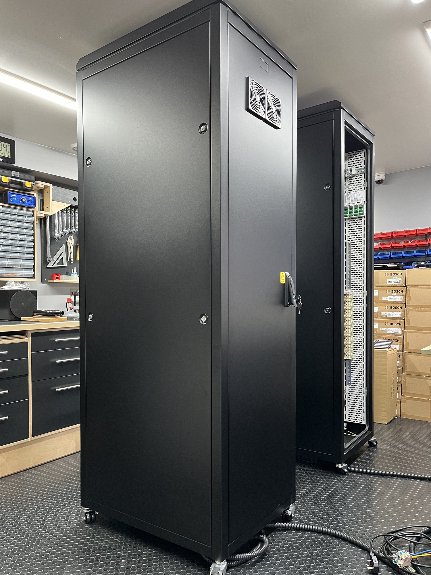 EN54-24 Racks for a Pharmaceutical Manufacturing Plant